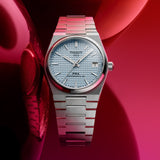 Tissot PRX Powermatic 80 Ice Blue Dial Silver Steel Strap Watch for Men - T137.207.11.351.00 Buy Now By Tissot