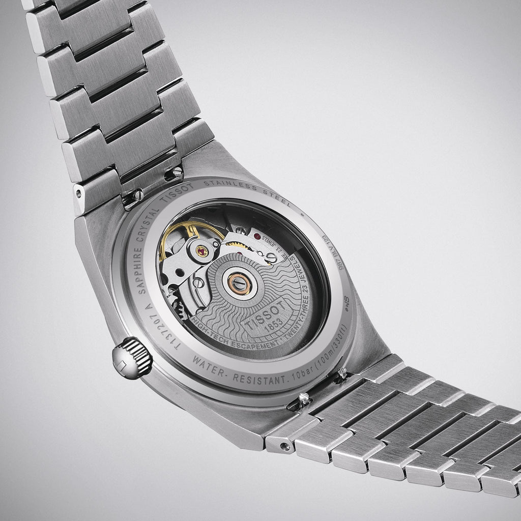 Tissot PRX Powermatic 80 Ice Blue Dial Silver Steel Strap Watch for Men - T137.207.11.351.00 Buy Now By Tissot