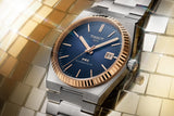 Tissot PRX Powermatic 80 Automatic 18K Gold Blue Dial Silver Steel Strap Watch for Men - T931.407.41.041.00 Buy Now By Tissot