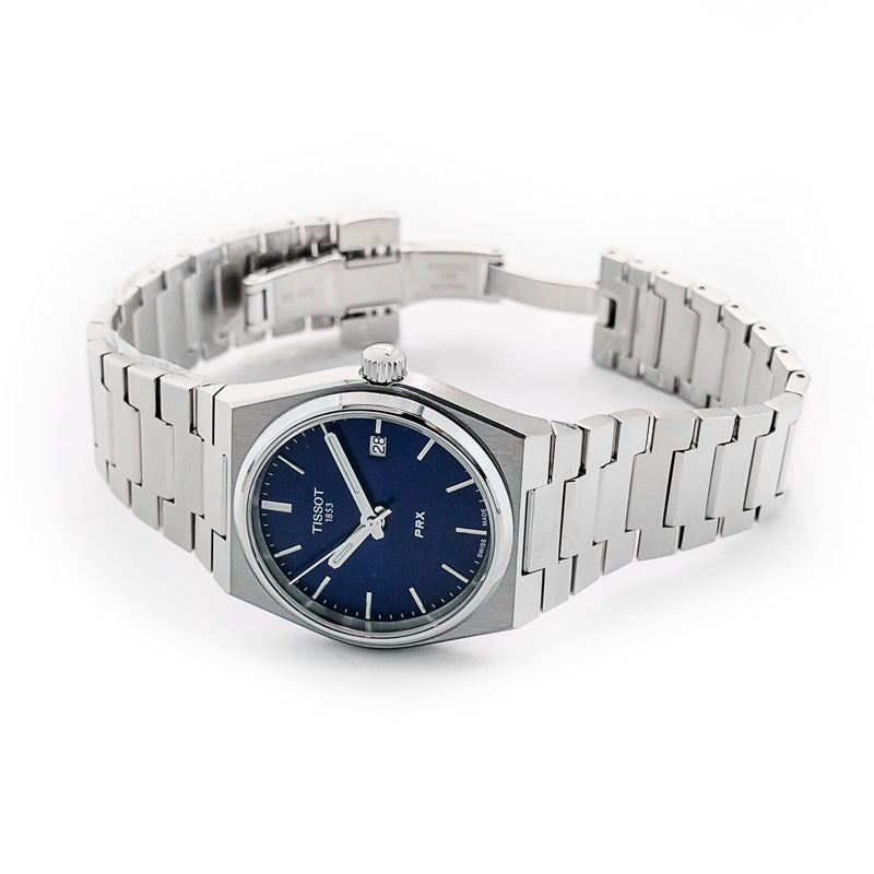 Tissot PRX Blue Dial Silver Steel Strap Watch For Men - T137.210.11.041.00 Buy Now By Tissot