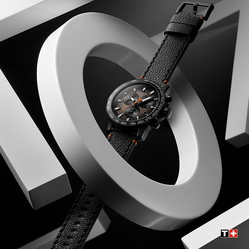 Tissot Supersport Chrono Grey Dial Black Nylon Strap Watch For Men - T125.617.36.081.00 Buy Now By Tissot