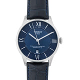 Tissot Chemin Des Tourelles Powermatic 80 Blue Dial Blue Leather Strap Watch for Men - T099.407.16.048.00 Buy Now By Tissot