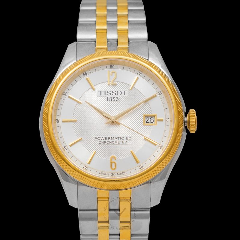 Tissot Ballade Powermatic 80 Chronometer Silver Dial Two Tone Steel Strap Watch For Men - T108.408.22.037.00 Buy Now By Tissot