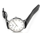 Tissot Everytime Large White Dial Black Leather Strap Watch For Men - T109.610.16.032.00 Buy Now By Tissot