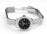 Tissot Le Locle Automatic Small Lady Black Dial Silver Steel Strap Watch For Women - T41.1.183.53 Buy Now By Tissot