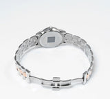 Tissot T Wave Mother of Pearl Dial Two Tone Steel Strap Watch For Women - T112.210.22.113.01 Buy Now By Tissot