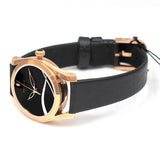 Tissot T Wave Black Dial Black Leather Strap Watch For Women - T112.210.36.051.00 Buy Now By Tissot