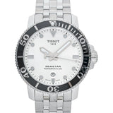 Tissot Seastar 1000 Powermatic 80 Silver Dial Silver Steel Strap Watch For Men - T120.407.11.031.00 Buy Now By Tissot