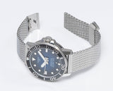 Tissot Seastar 1000 Powermatic 80 Blue Dial SIlver Mesh Bracelet Watch For Men - T120.407.11.041.02 Buy Now By Tissot