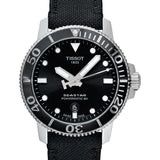 Tissot Seastar 1000 Powermatic 80 Black Dial Black Nylon Strap Watch For Men - T120.407.17.051.00 Buy Now By Tissot