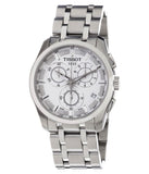 Tissot Couturier Chronograph White Dial Silver Steel Strap Watch For Men - T035.617.11.031.00 Buy Now By Tissot