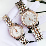 Tissot Ballade Powermatic 80 Mother of Pearl Silver Dial Two Tone Steel Strap Watch For Women - T108.208.22.117.00 Buy Now By Tissot