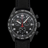 Tissot T Sport PRS 516 Chronograph Black Dial Black Leather Strap Watch for Men - T131.617.36.052.00 Buy Now By Tissot