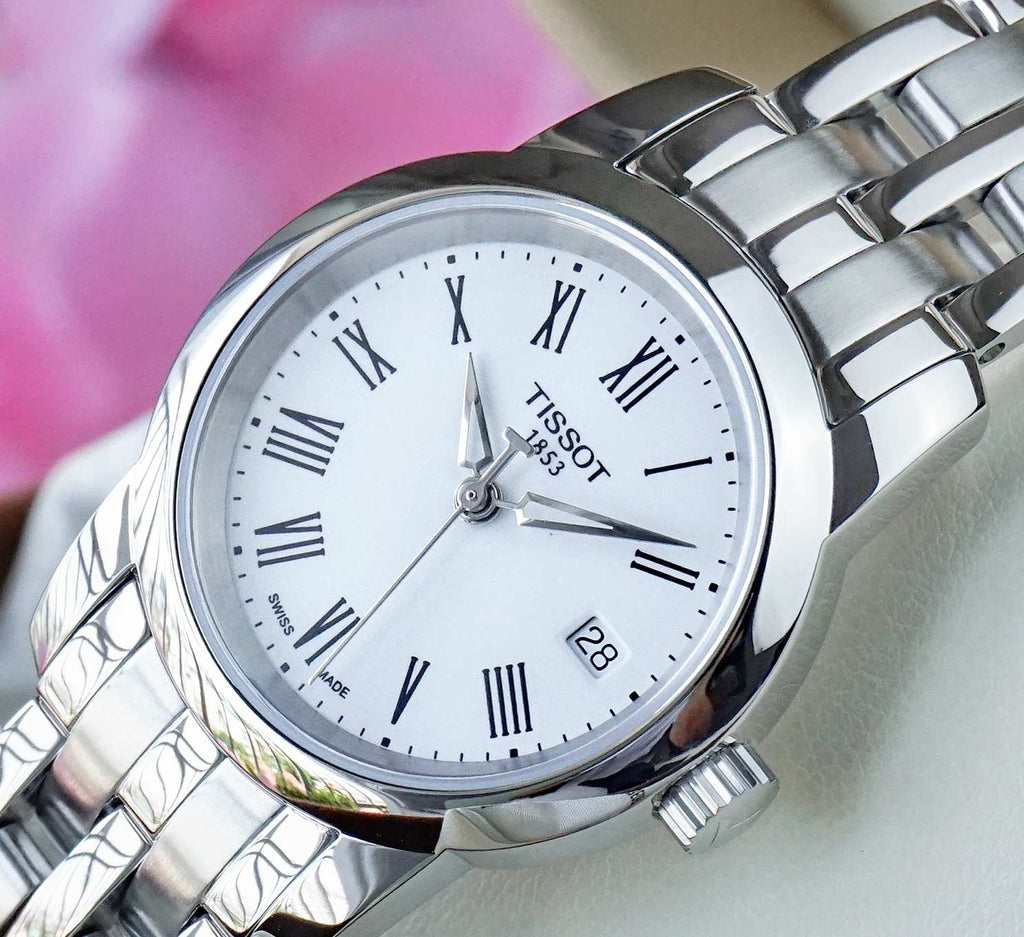 Tissot T Classic Dream White Dial Silver Steel Strap Watch For Men - T033.210.11.013.00 Buy Now By Tissot