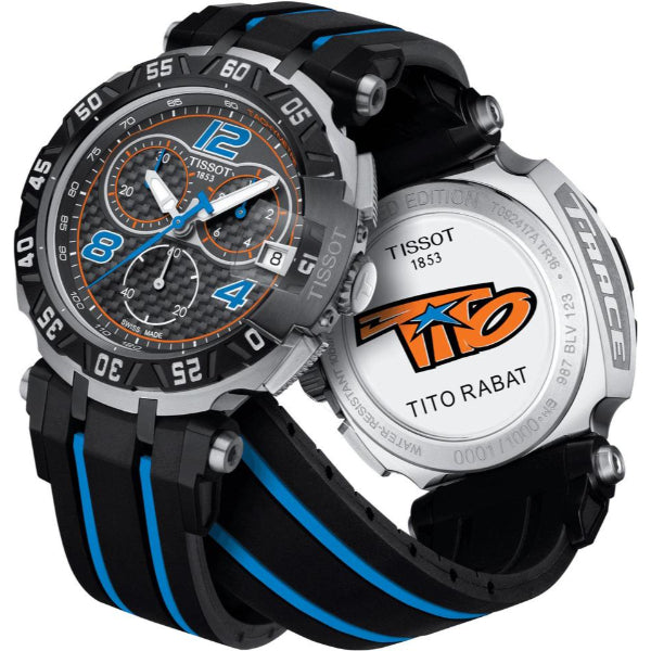 Tissot T Race Tito Rabat Chronograph Watch For Men - T092.417.27.207.01 Buy Now By Tissot