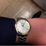 Tissot T Classic PR 100 Sport Chic White Dial Two Tone Steel Strap Watch For Women - T101.210.22.031.00 Buy Now By Tissot