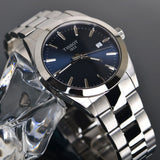 Tissot Gentleman Blue Dial Silver Steel Strap Watch For Men - T127.410.11.041.00 Buy Now By Tissot