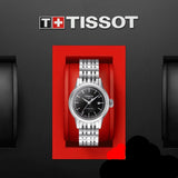Tissot Carson Automatic Black Dial Silver Steel Strap Watch For Women - T085.207.11.051.00 Buy Now By Tissot