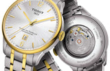 Tissot Chemin Des Tourelles Powermatic 80 Lady Silver Dial Two Tone Steel Strap Watch For Women - T099.207.22.037.00 Buy Now By Tissot