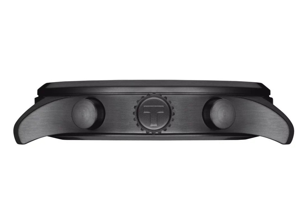 Tissot Chrono XL Vintage Black Dial Black Leather Strap Watch For Men - T116.617.36.052.00 Buy Now By Tissot