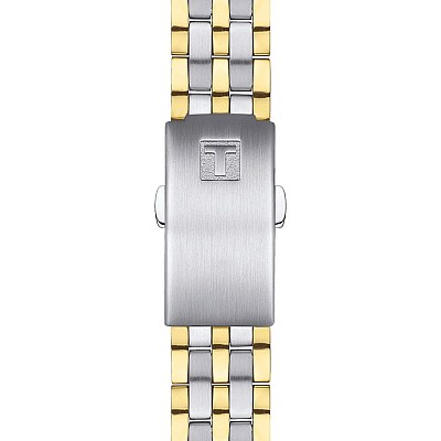 Tissot T Classic Dream Mother of Pearl Dial Two Tone Steel Strap Watch For Women - T033.210.22.111.00 Buy Now By Tissot