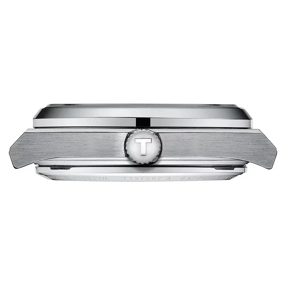 Tissot PRX Powermatic 80 Black Dial Silver Steel Strap Watch for Men - T137.207.11.051.00 Buy Now By Tissot