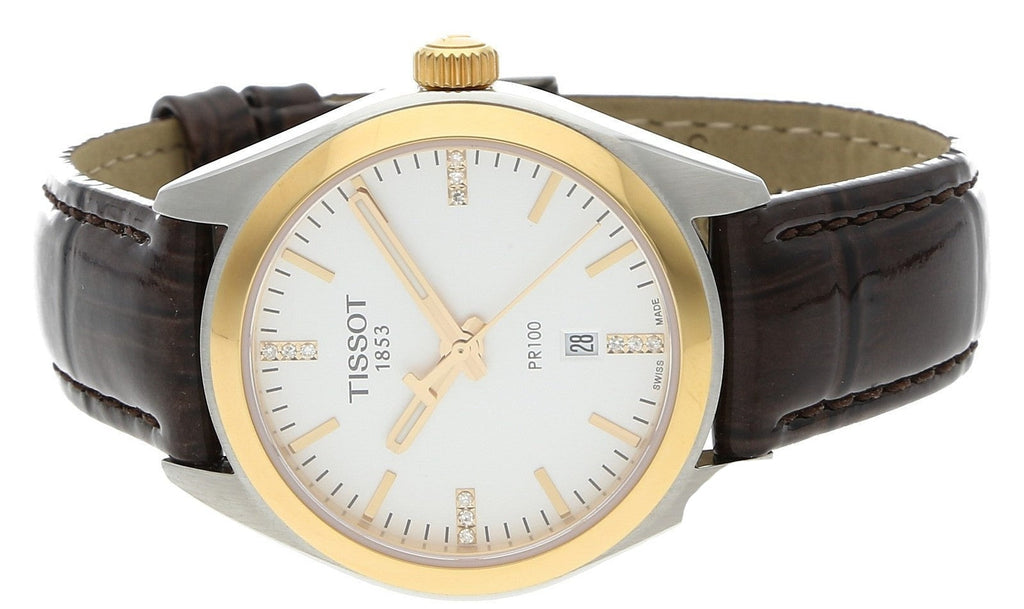 Tissot PR 100 Lady Diamonds Watch For Women - T101.210.26.036.00 Buy Now By Tissot
