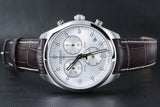 Tissot PR 100 Chronograph Silver Dial Brown Leather Strap Watch for Men - T101.417.16.031.00 Buy Now By Tissot