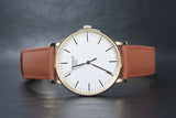Tissot T Classic Everytime White Dial Brown Leather Strap Watch For Men - T109.410.36.031.00 Buy Now By Tissot