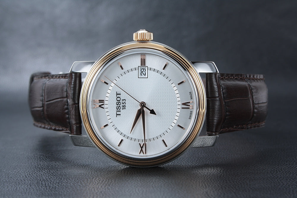 Tissot T Classic Bridgeport Silver Dial Watch For Men - T097.410.26.038.00 Buy Now By Tissot