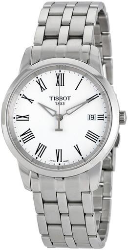 Tissot T Classic Dream White Dial Silver Steel Strap Watch for Men - T033.410.11.013.01 Buy Now By Tissot
