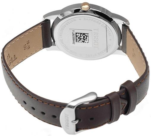 Tissot T Classic Dream White Dial Brown Leather Strap Watch for Men - T033.410.26.011.01 Buy Now By Tissot