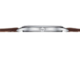 Tissot T Classic Tradition 5.5 Quartz White Dial Brown Leather Strap Watch For Men - T063.409.16.018.00 Buy Now By Tissot