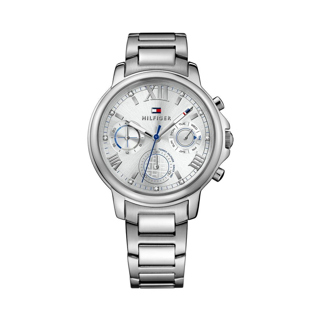 Tommy Hilfiger Claudia Silver Dial Silver Steel Strap Watch for Women - 1781741 Buy Now By Tommy Hilfiger