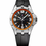 Tommy Hilfiger Drew Black Dial Black Rubber Strap Watch for Men - 1791064 Buy Now By Tommy Hilfiger