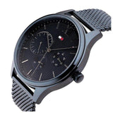Tommy Hilfiger Damon Quartz Blue Dial Blue Mesh Bracelet Watch for Men - 1791421 Buy Now By Tommy Hilfiger