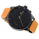 Tommy Hilfiger James Quartz Black Dial Brown Leather Strap Watch For Men - 1791486 Buy Now By Tommy Hilfiger