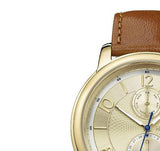 Tommy Hilfiger Claudia Rose Gold Dial Brown Leather Strap Watch for Women - 1781818 Buy Now By Tommy Hilfiger