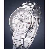 Tommy Hilfiger Claudia White Dial Silver Steel Strap Watch for Women - 1781819 Buy Now By Tommy Hilfiger