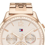 Tommy Hilfiger Harper Chronograph Quartz Rose Gold Dial Rose Gold Steel Strap Watch For Women - 1782224 Buy Now By Tommy Hilfiger
