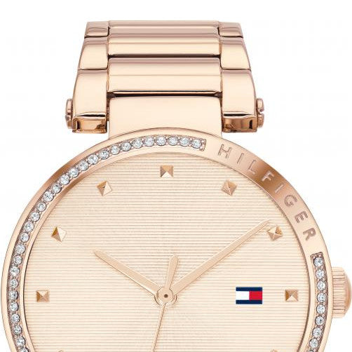 Tommy Hilfiger Lynn Quartz Rose Gold Dial Rose Gold Steel Strap Watch For Women - 1782237 Buy Now By Tommy Hilfiger