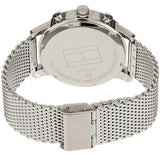 Tommy Hilfiger Chronograph Black Dial Silver Mesh Bracelet Watch for Men - 1791292 Buy Now By Tommy Hilfiger