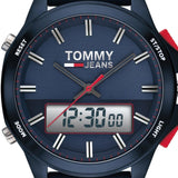 Tommy Hilfiger Digital Analog Blue Dial Blue Rubber Strap Watch For Men - 1791761 Buy Now By Tommy Hilfiger