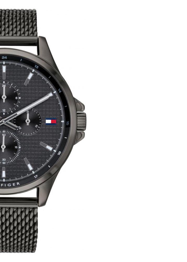 Tommy Hilfiger Shawn Chronograph Quartz Grey Dial Grey Mesh Bracelet Watch for Men - 1791613 Buy Now By Tommy Hilfiger