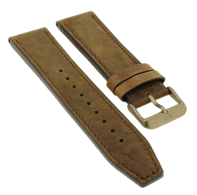 Tommy Hilfiger Briggs Chronograph Black Dial Brown Leather Strap Watch for Men - 1791425 Buy Now By Tommy Hilfiger