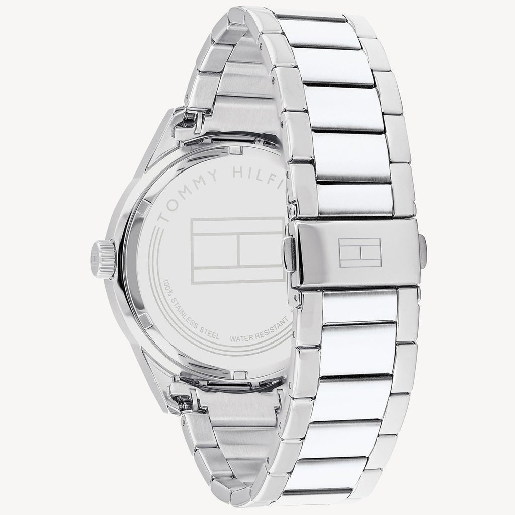 Tommy Hilfiger Austin Blue Dial Silver Steel Strap Watch for Men - 1791640 Buy Now By Tommy Hilfiger