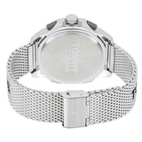Tommy Hilfiger Digital Black Dial Silver Mesh Bracelet Watch For Men - 1791765 Buy Now By Tommy Hilfiger