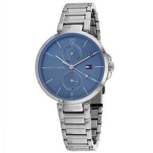 Tommy Hilfiger Angela Blue Dial Silver Steel Strap Watch for Women - 1782126 Buy Now By Tommy Hilfiger