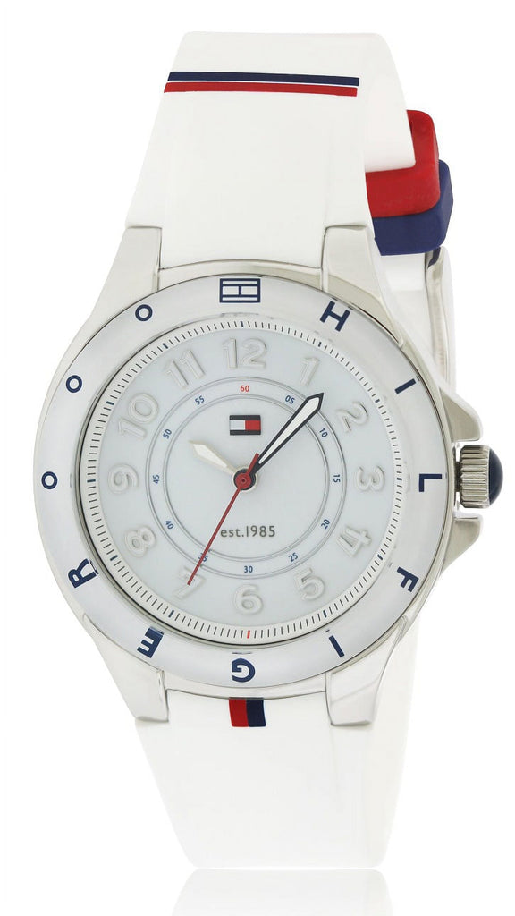 Tommy Hilfiger White Dial White Rubber Strap Watch for Women - 1781271 Buy Now By Tommy Hilfiger