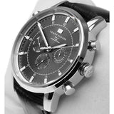 Tommy Hilfiger Harrison Chronograph Black Dial Black Leather Strap Watch for Men - 1790875 Buy Now By Tommy Hilfiger